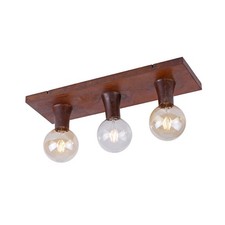 Paul Neuhaus Plafonnier Turn Me Rouille Braun Max. 3 X 60W E27 Industrie Vintage