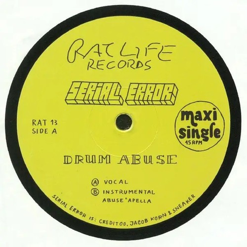 Serial error drum abuse - error,