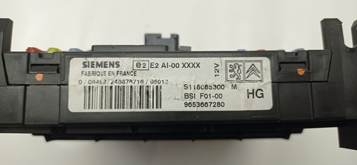 9653667280 boîtes fusibles - 9653667280,