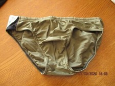 maillot de bain homme N2N - slip - VERT OLIVE - taille: L - Occasion