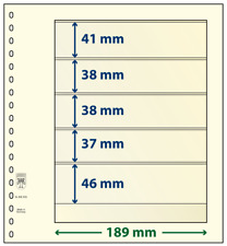 Lindner Feuilles neutres T. Ref: 802505 à l'unité