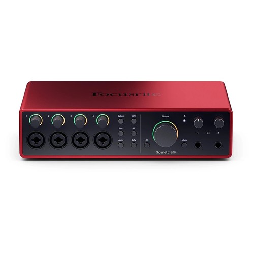 Focusrite scarlett 18i16 4th - focusrite,