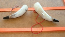 2 Piboles de chasse corne