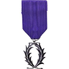France, Ordre des Palmes Académiques, Médaille, Excellent Quality, Bronze