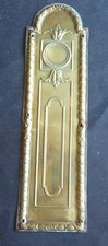plaque de propreté pour porte, laiton, style Louis XVI French brass door push