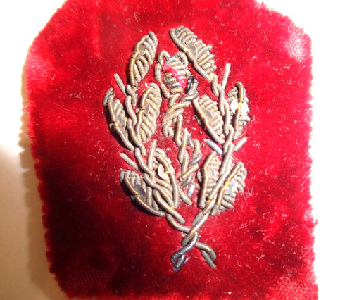 Insigne brodé cannetille - brodé, en