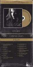 CD CARTON CARDSLEEVE CÉLINE DION D'ELLES 13T "LES DISQUES D'OR" FRANCE 2014 NEUF