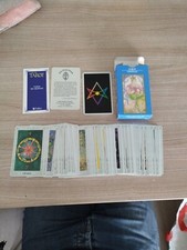 jeu de tarot    crowley sorcellerie art  cartes   editions fabbri