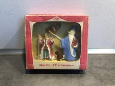 Coffret de Figurines JIM Merlin l’Enchanteur, Arthur, Archimede, Écureuil Disney