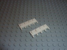 2 Charnieres LEGO white Hinge