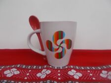 Mug croix basque multicolore