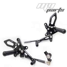 Commandes reculées Moto-Tron Racing Ducati 848 1098 1198 - Couleur : Noir