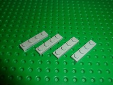 4 x LEGO Oldgray plate 1x4 ref