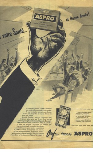 Publicite advertising 1957 - advertising,