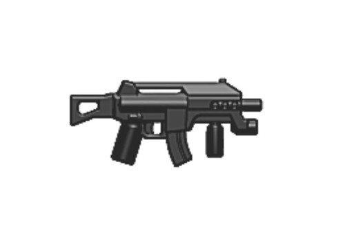 Brickarms black xmp minifig - xmp,