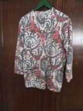 Veste / Veste fleurie  / Gilet / Cardigan / Haut  - Taille  M