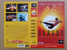 JAQUETTE VHS - DRAGON L'HISTOIRE DE BRUCE LEE - VHS SLEEVE - KARATE