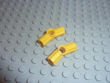 2 x LEGO TECHNIC Yellow Angle