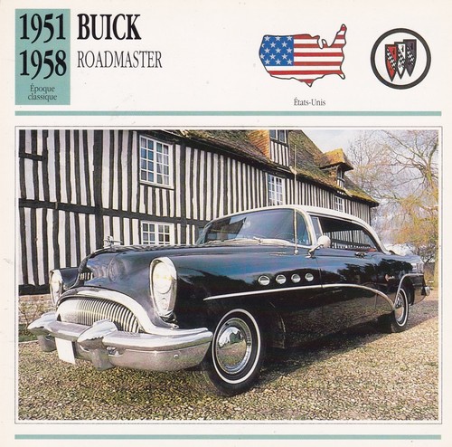 Buick roadmaster usa 1951 58 - buick,