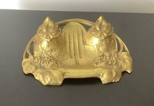 Encrier double Art Nouveau en