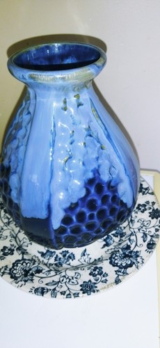 Vase signé alphon email - vase,