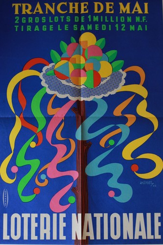 Affiche loterie nationale - affiche,