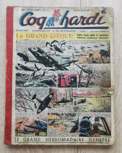 Coq hardi album reliure - coq,