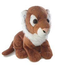 Doudou Peluche Tigre Marron