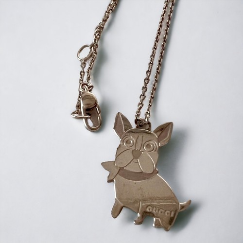 Collier pendentif gucci french - collier,