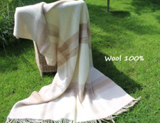 Couverture en laine 51 x 87 po
