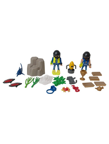 Playmobil figurines plongeur - playmobil,
