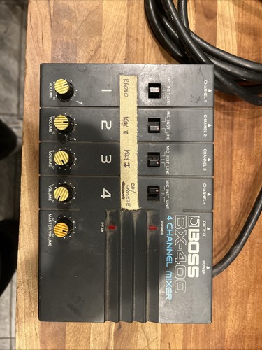 Boss 400 channel - bx-400, 4-channel
