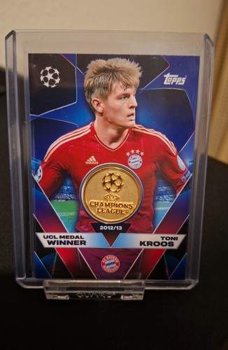 Carte relic toni - kroos, topps