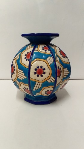 Ancien vase céramique émaux - ancien,