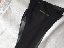 1 P Bas COUTURE  NOIR  -""""""SOIE"""""T 2