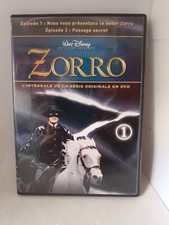 DVD SERIE TV ZORRO N°1 EPISODE 1 ET 2 WALT DISNEY