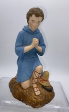 Santon creche DEVINEAU  le Jeune Berger 17 cm de haut Taille 7