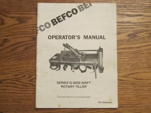 Beefco operator manual - beefco,