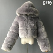 Femme Fausse Fourrure Haut