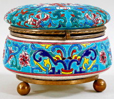 Emaux de Longwy. Bonbonnière