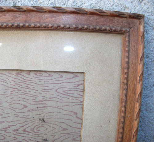 Cadre art déco - en, bois