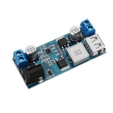 DC 6V 9V 12V 24V à DC 5V 5A Buck Converter Module 9-36V Step Down to USB 5V T...