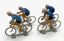 44368 COFALU / PLASTIQUE / TOUR DE FRANCE / LOT 4 CYCLISTES FILOTEX & KAS 1/32