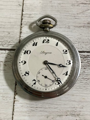 Longines pocket watch - , silver