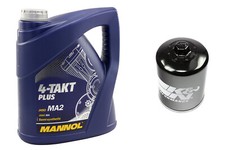 Huile Moteur Kit 10W40 4 Litre Filtre à KN148 pour TGB Lame 425 Lof 500 R Target