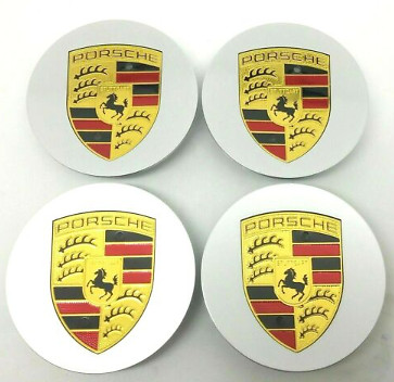 Cache moyeux roue porsche - cache-moyeux,