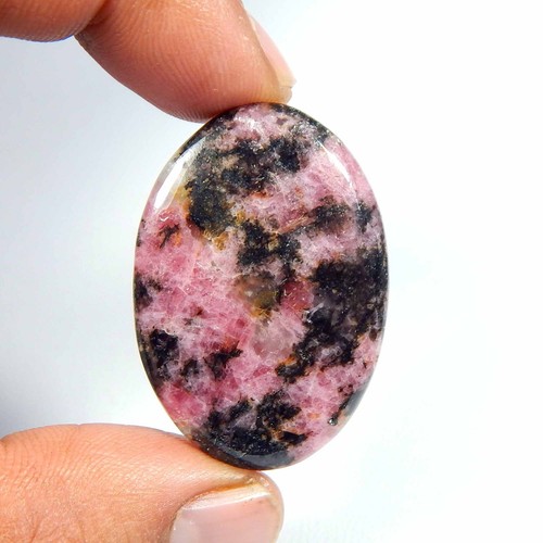 Cabochon rhodonite rose - en,