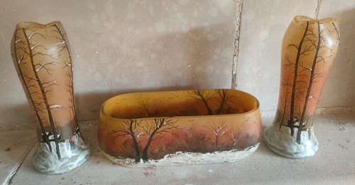 Paire vases jardinière - paire,
