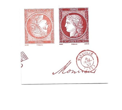 Cérès 1849 salon timbre - cérès,