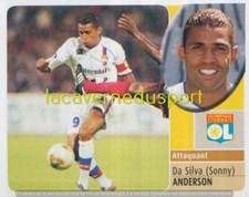 124 SONNY ANDERSON - BRAZIL # OLYMPIQUE LYONNAIS STICKER  PANINI  FOOT 2002 2003